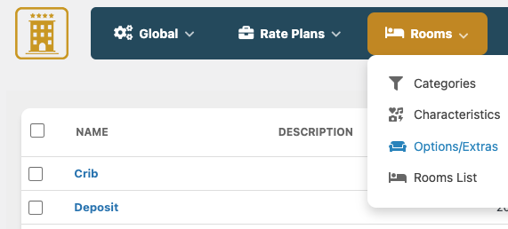 Vik Booking - Options/Extras