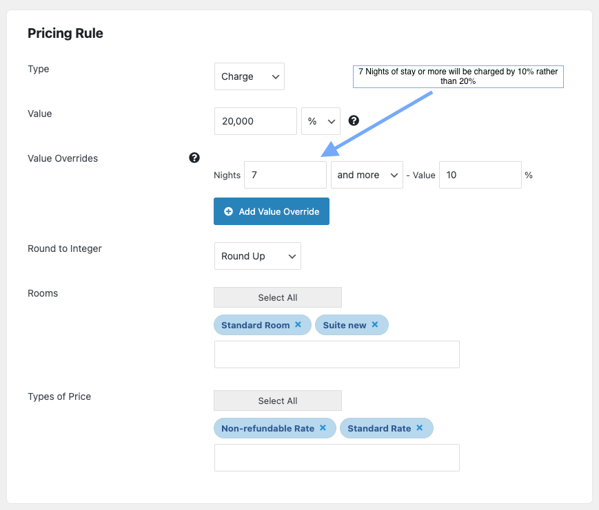 Special Prices Configuration