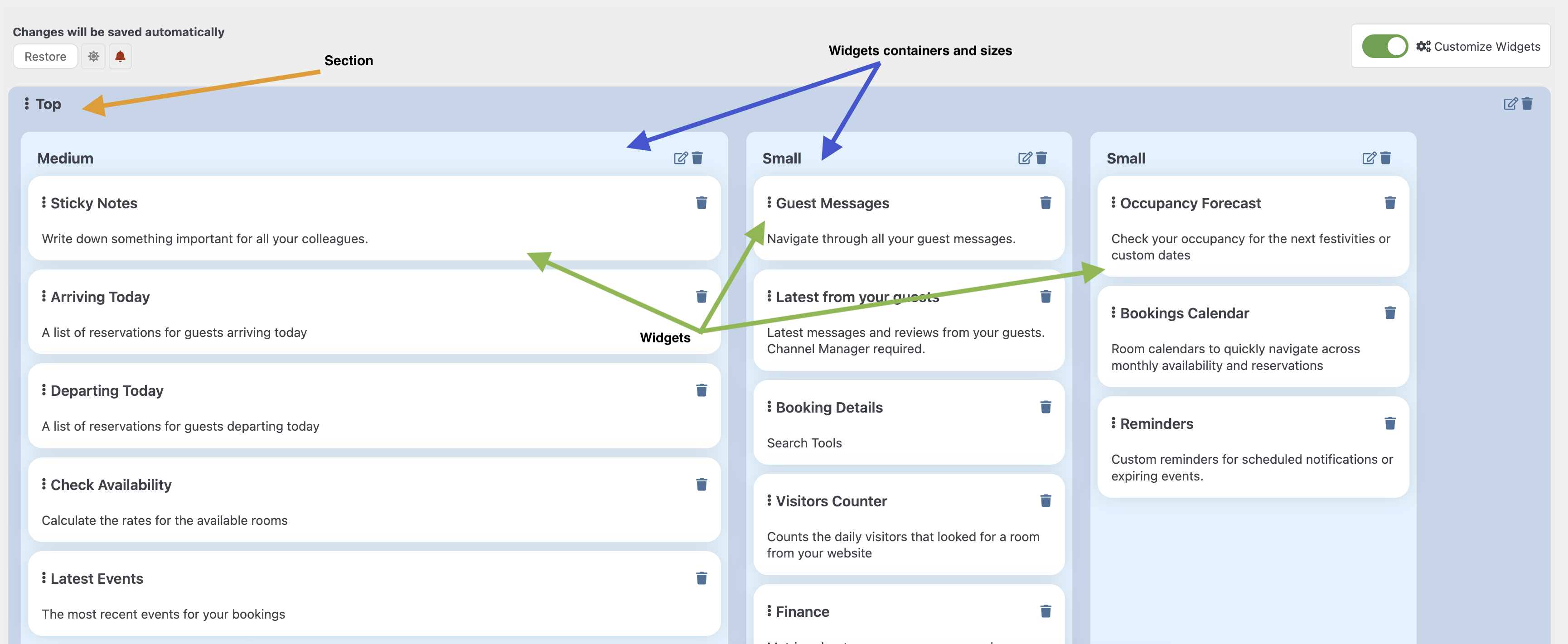 Vik Booking Dashboard