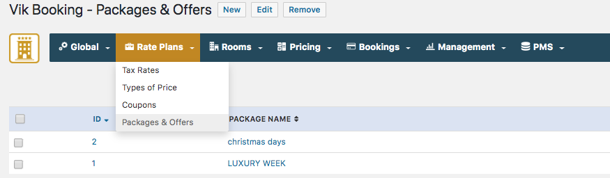 Vik Booking - Packages