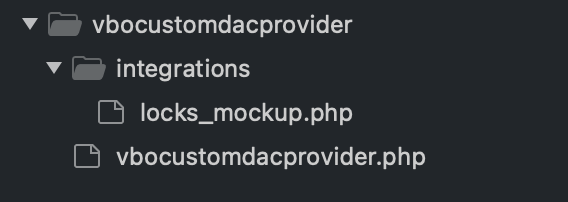 Custom DAC integration