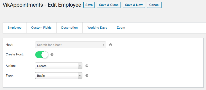 Zoom - Host Management