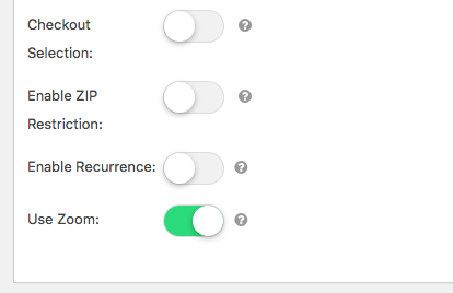 Service - Zoom Activation